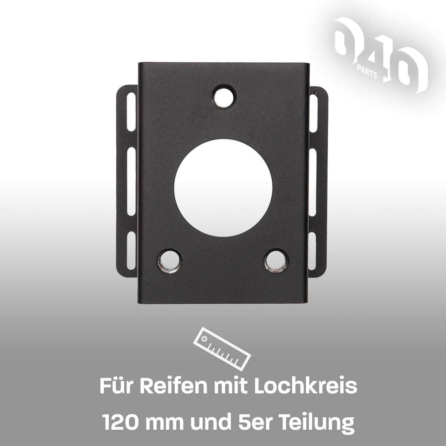 040 parts Reserveradhalter für VW T5, T6 und T6.1 Ersatzreifen kompatibel mit vielen Anderen Felgen Ersatzreifen Halter Ersatzrad Halter - 040parts - 4260715845488