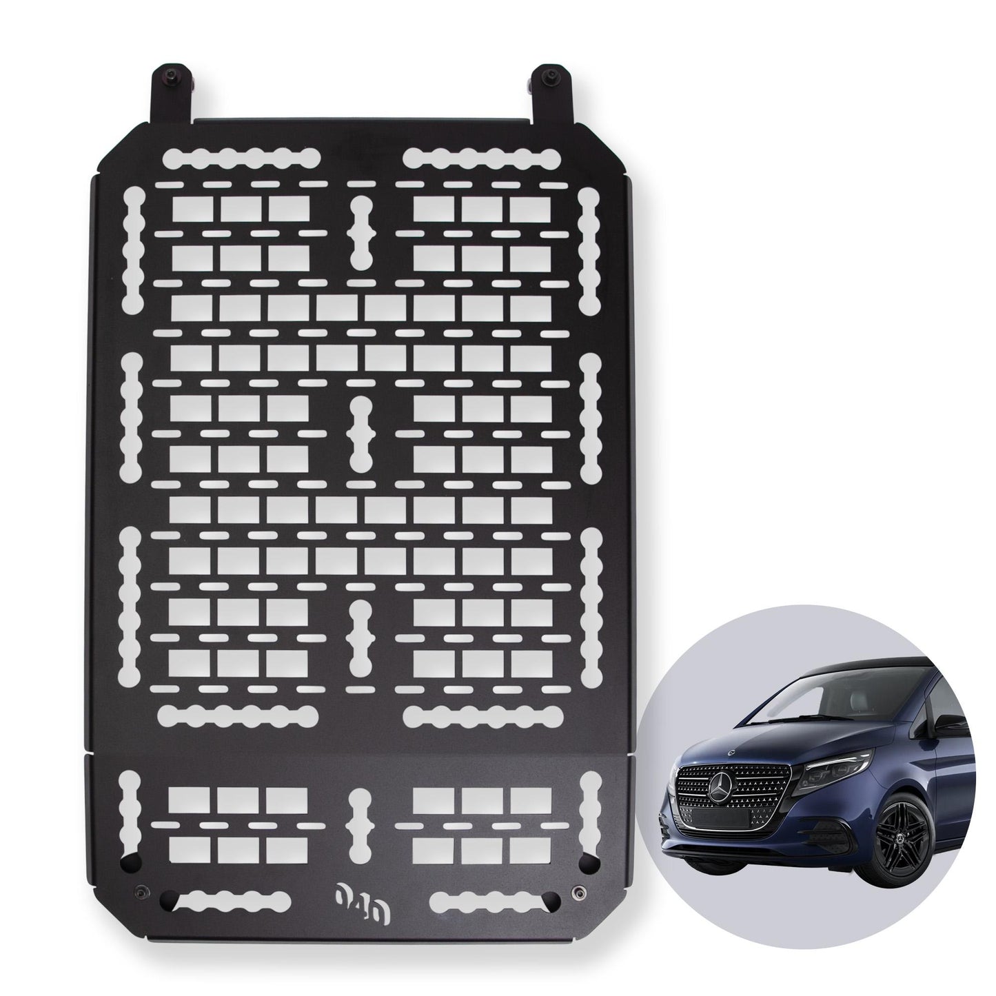 040 Parts Molle Board for Mercedes V-Class Marco Polo Universal Device Holder Tool Board and Additional Storage for Camping
