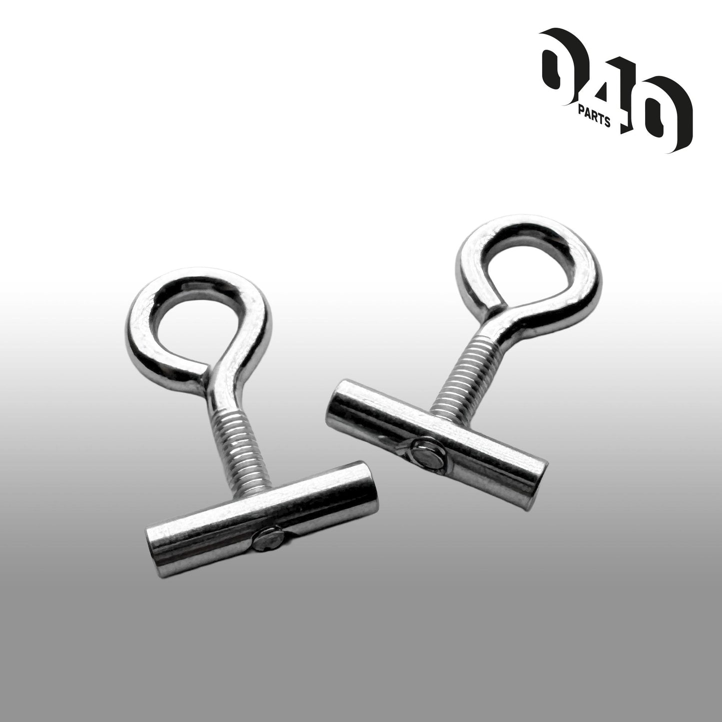 040parts Kederstopper Set 6mm mit Oesenschraube 20mm Breite M4 Gewinde Kederstein für Markisen Wohnmobil Caravan Van