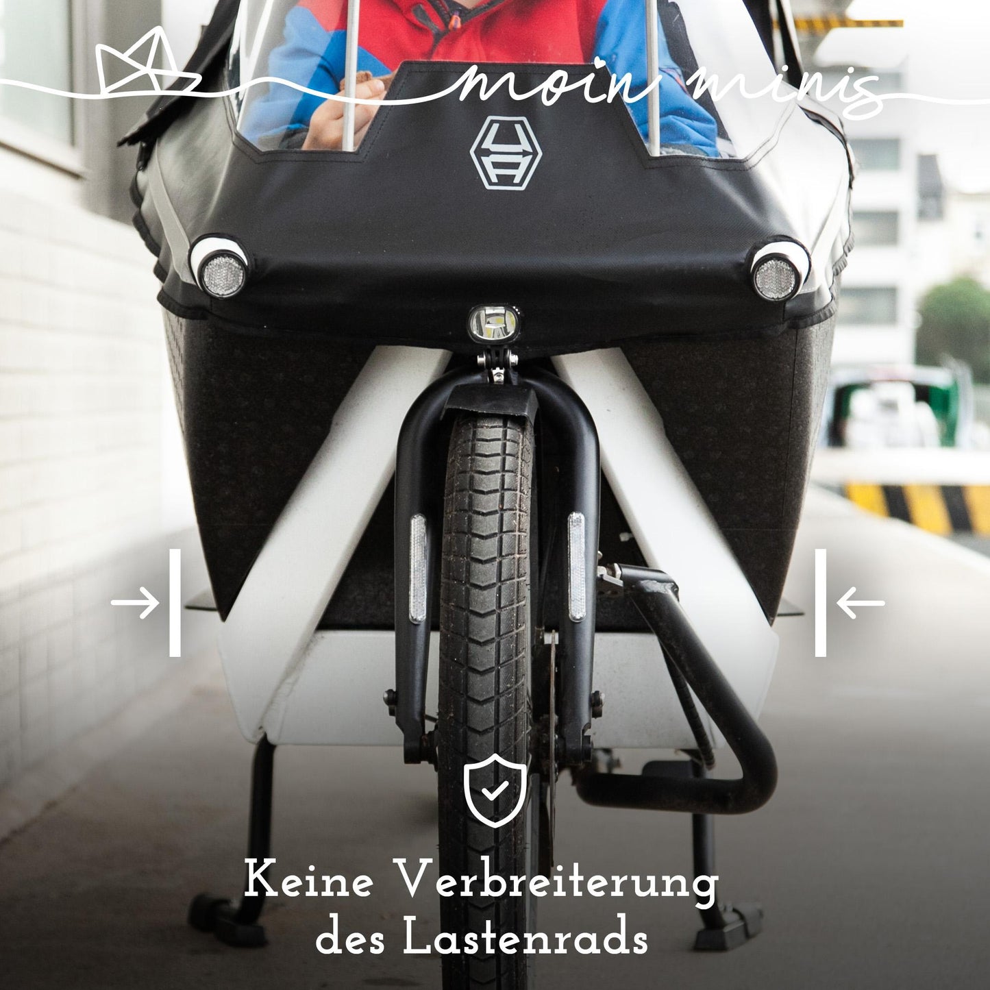 B-Ware: moin minis Einstiegshilfe für Urban Arrow Family Lastenrad Fahhrad Cargo bike Trittbrett für Kinder Trittstufe Aufstieghilfe