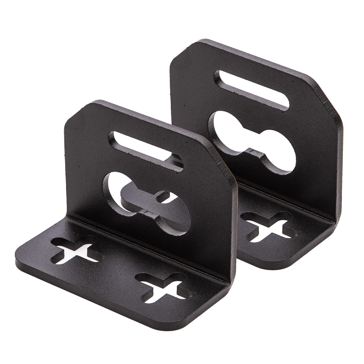 B-Ware: 040 Parts 2er Set Aluminium Kofferhalterung (Mittelstück) für Molleboard - Universell Einsetzbar, Pulverbeschichtet, für Schwere La