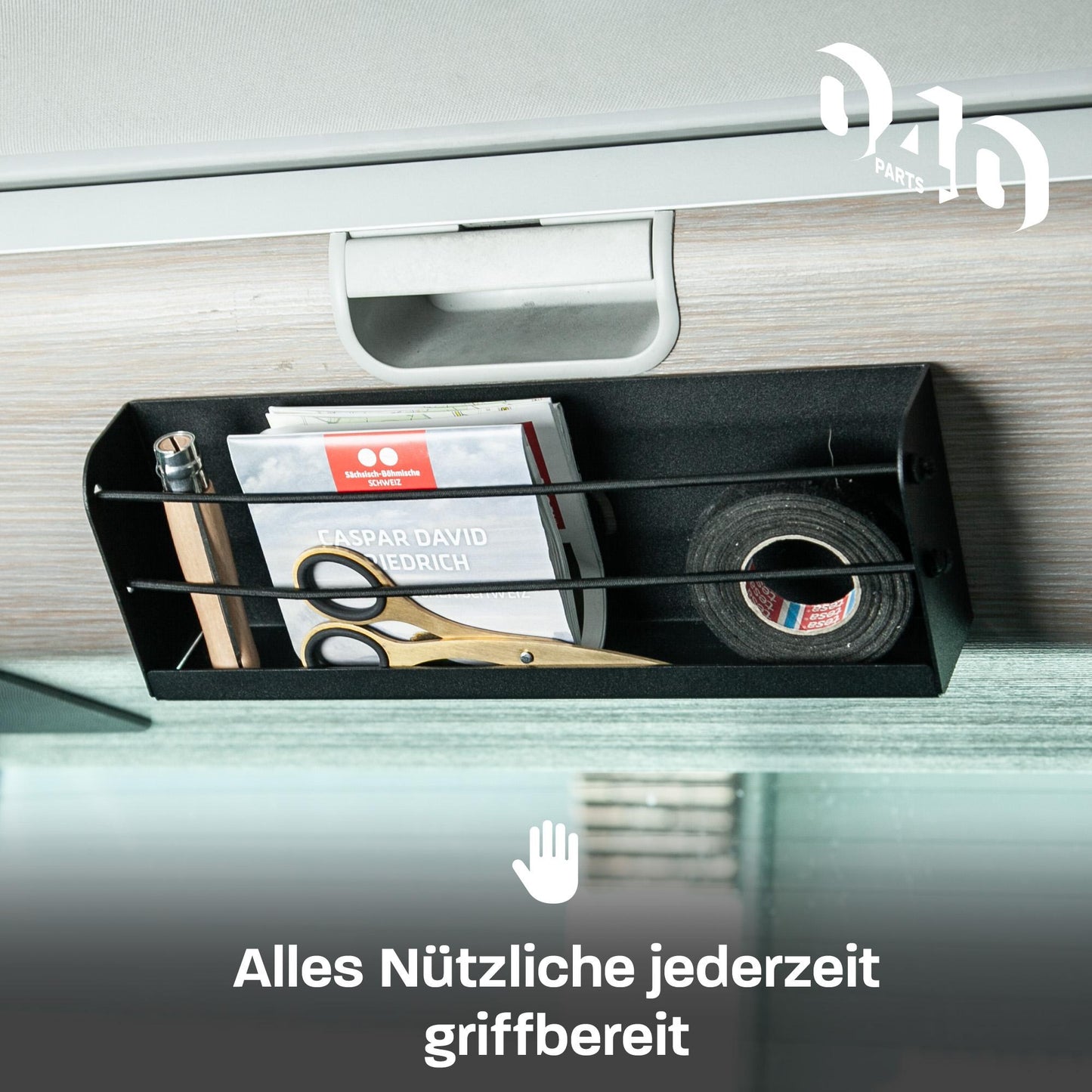 B-Ware: 040 parts Staufach Schrank Regal für VW T7 T5 T6 T6.1 California 30 x 10 cm oder Van Camper Wohnmobil Caravan Küche
