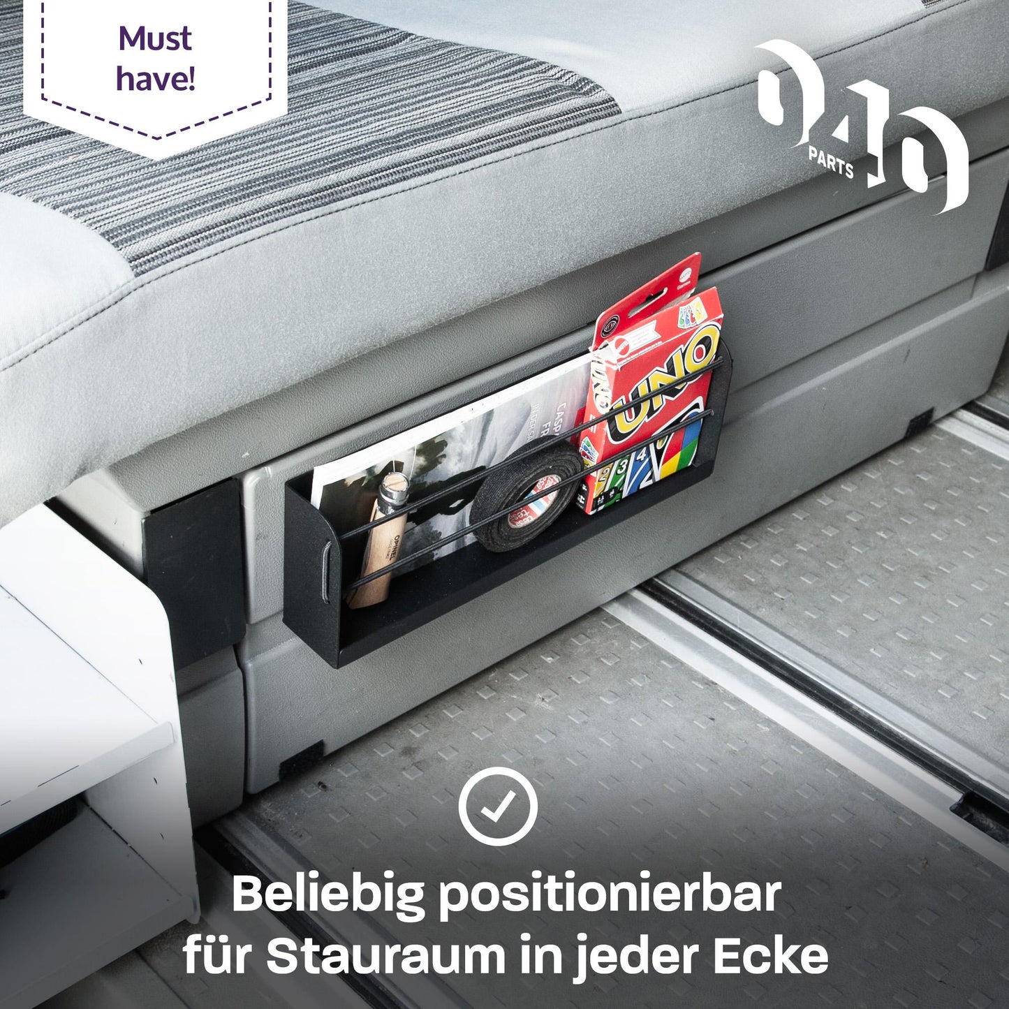 B-Ware: 040 parts Staufach Schrank Regal für VW T7 T5 T6 T6.1 California 30 x 10 cm oder Van Camper Wohnmobil Caravan Küche