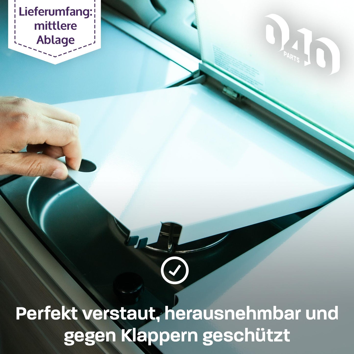 B-Ware: 040 parts Herdeinlagen mitte für VW T5 T6 T6.1 California passgenau