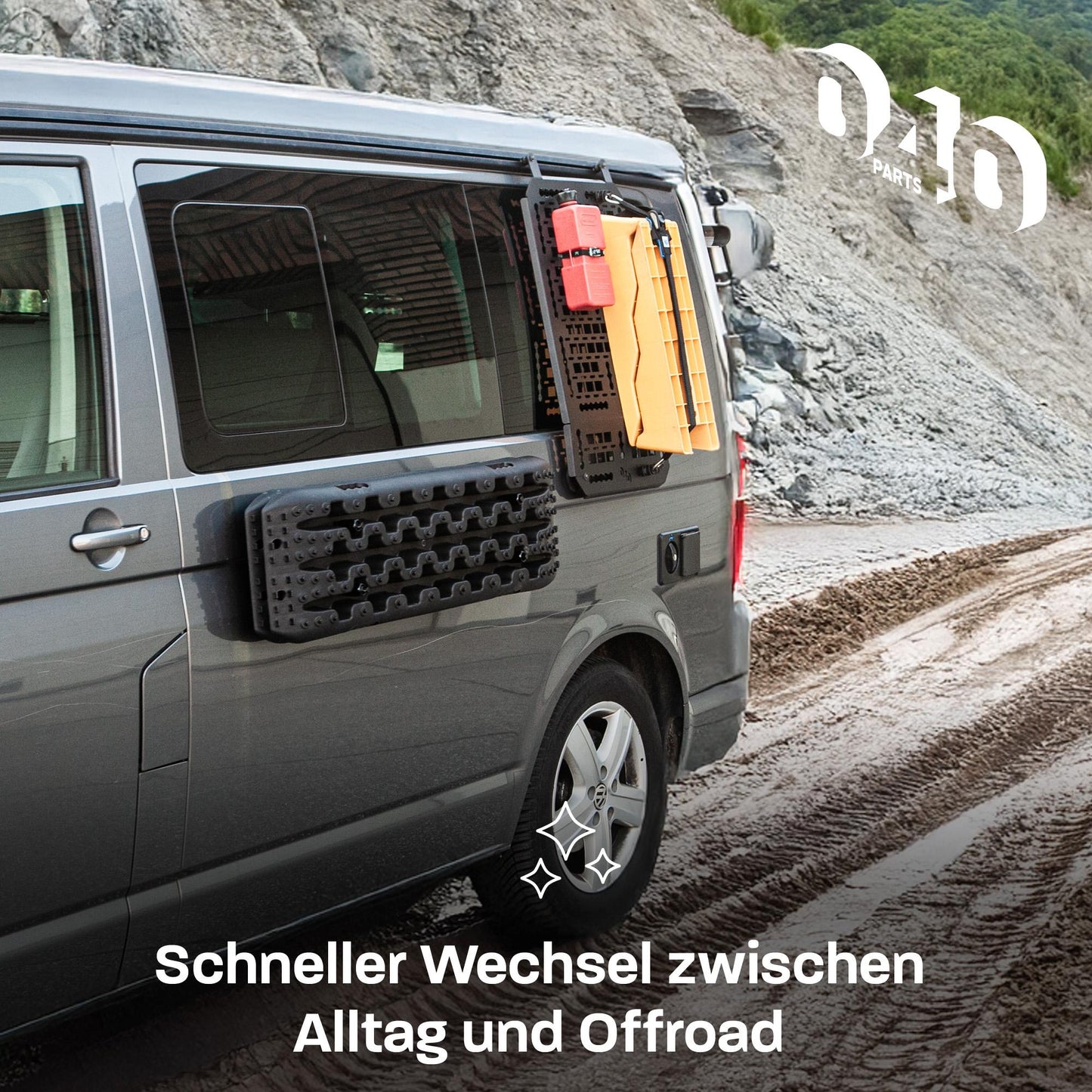B-Ware: 040 Parts Schraubhalterung für Auffahrkeile und Sandbleche Sandblechhalterung