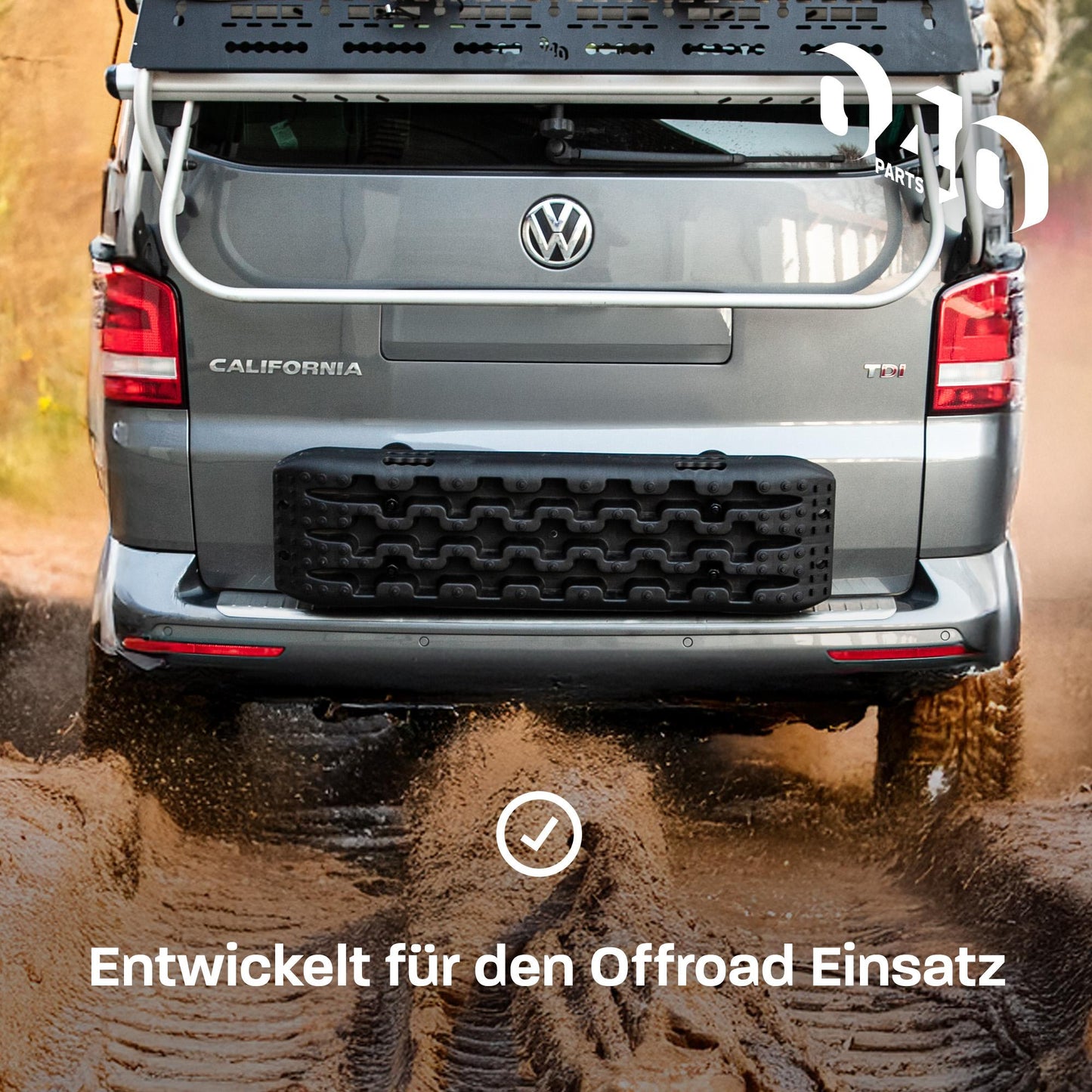 B-Ware: 040 Parts Magnetische Halterung für Auffahrkeile und Sandbleche für Vans Camper Wohnmobile und Offroad Fahrzeuge
