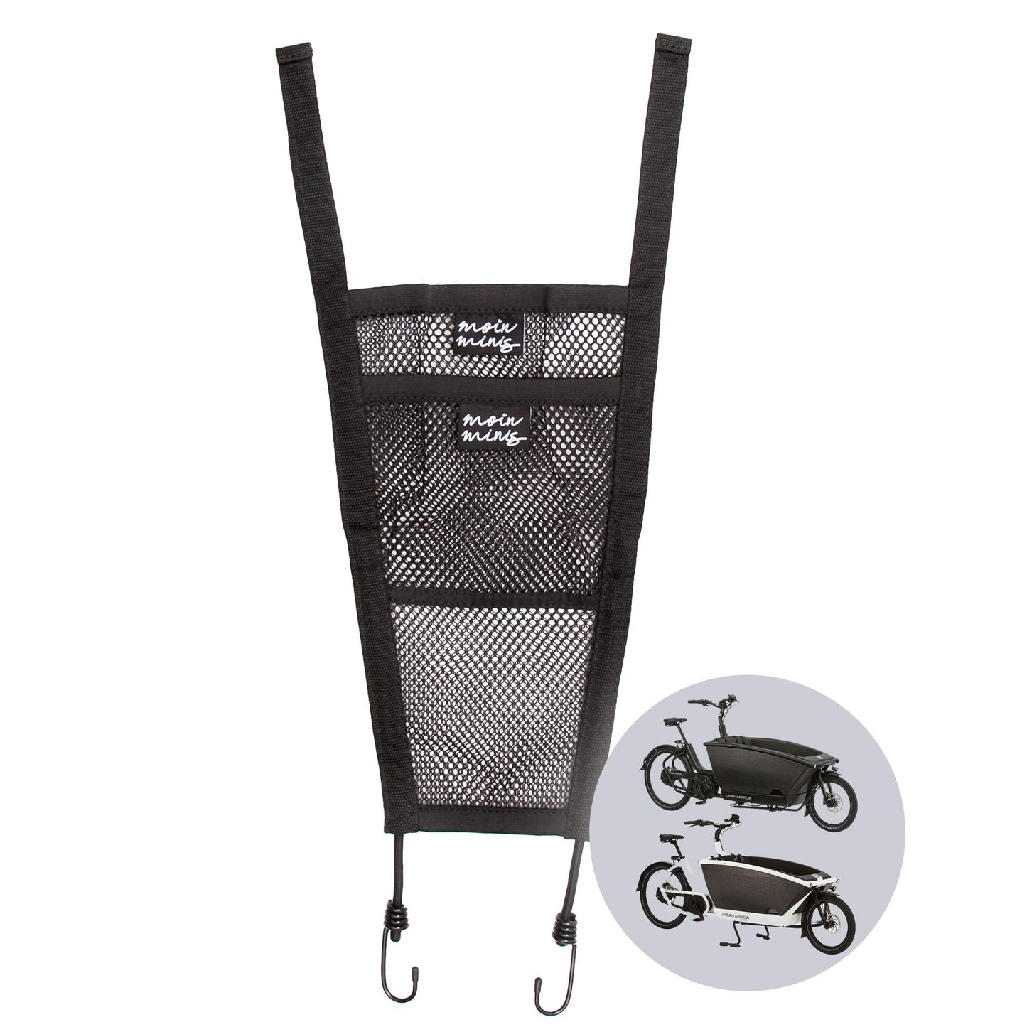moin minis rear luggage net for Urban Arrow Family cargo bike Cargo