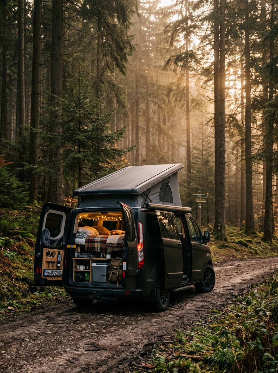 Ford Nugget Camping-Zubehör 2026: Das beste Outdoor-Setup