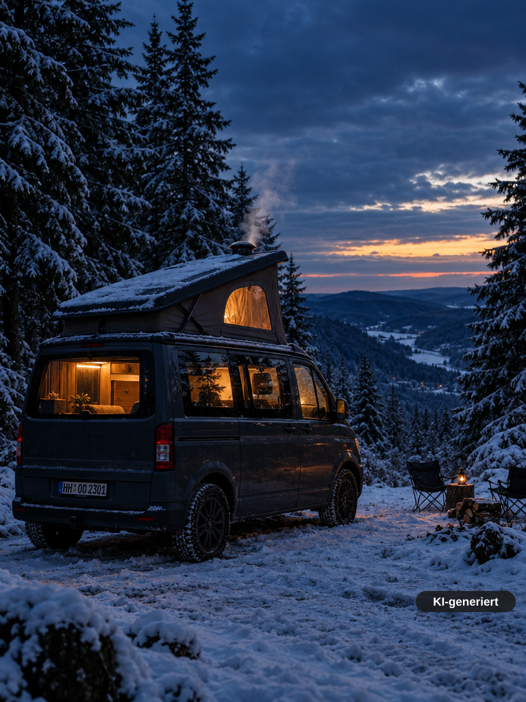 Mercedes Marco Polo Wintercamping: Heizung, Licht & Stauraum