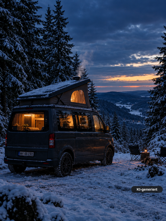 Mercedes Marco Polo Wintercamping: Heizung, Licht & Stauraum