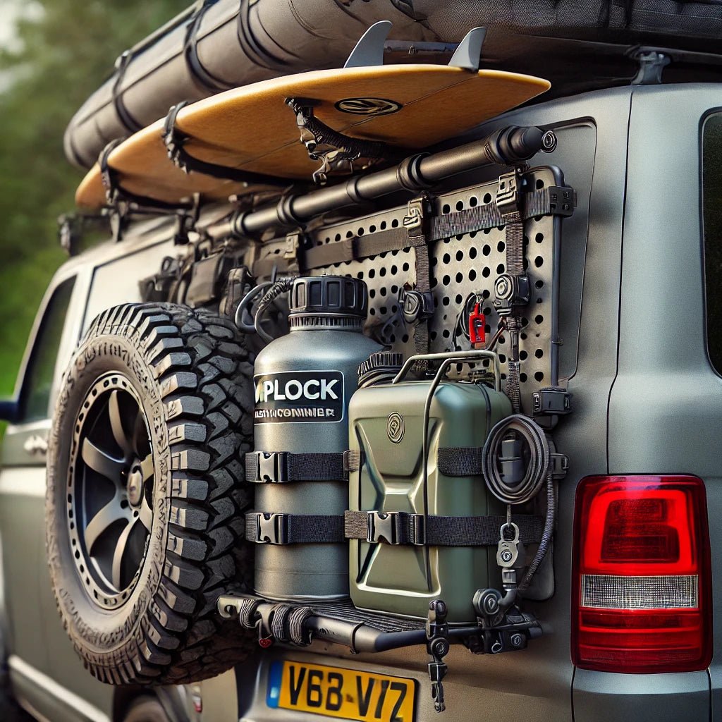 Ladungssicherung für Vanlifer: Sicher und stilvoll mit den Molle Boards unterwegs! - 040parts