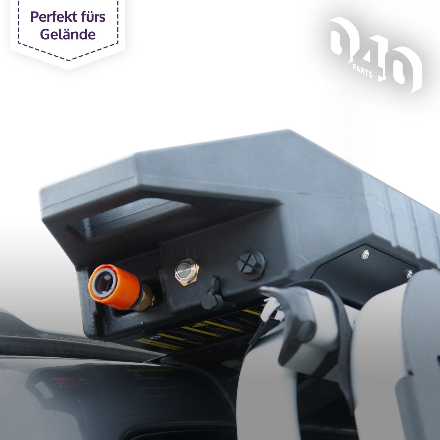 040 parts 30L Wassertank mit 12V Pumpe Außendusche für Vans, Camper, Autos perfekt fürs Camping Frischwassertank Wassertank - 040parts - 4260715845228