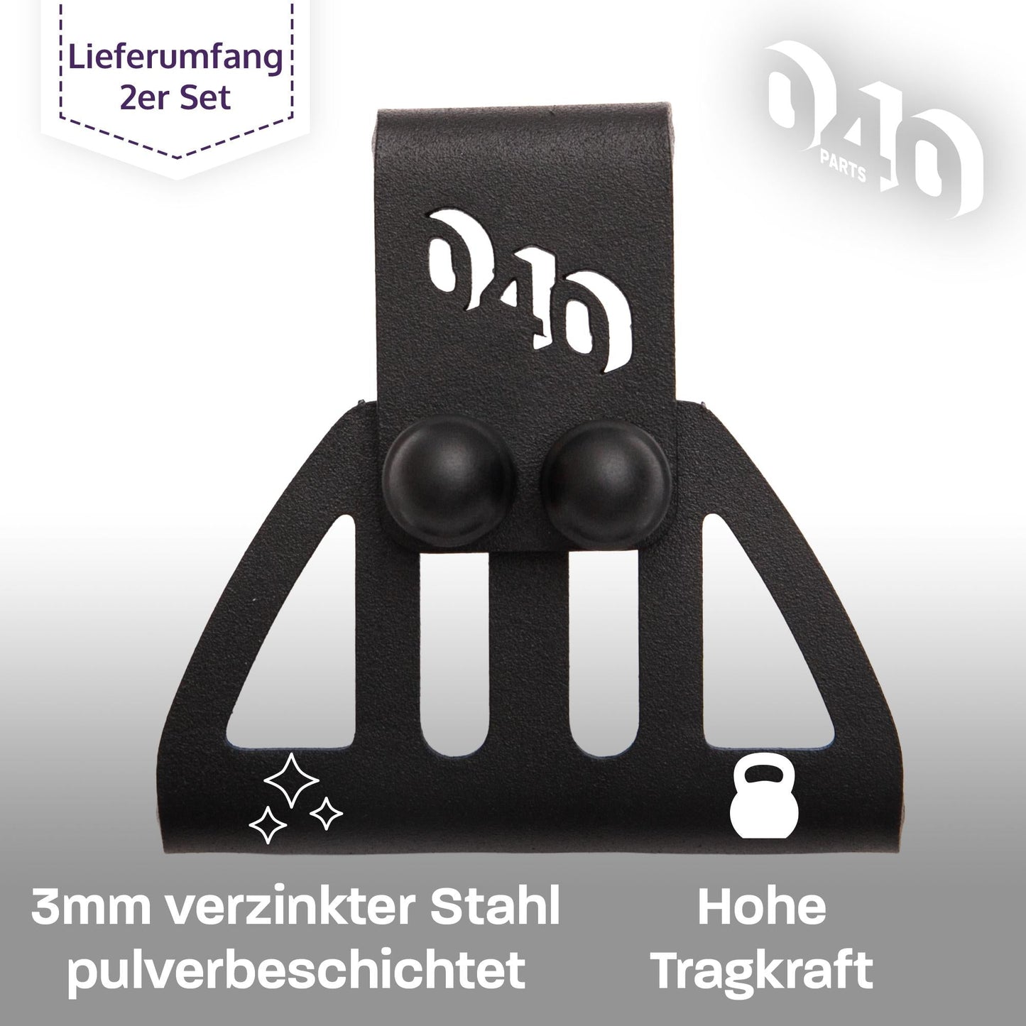 040 parts Dachträger Fuß für VW T7, T5, T6, T6.1 California sowie für Transporter und für Multivan mit C - Schiene