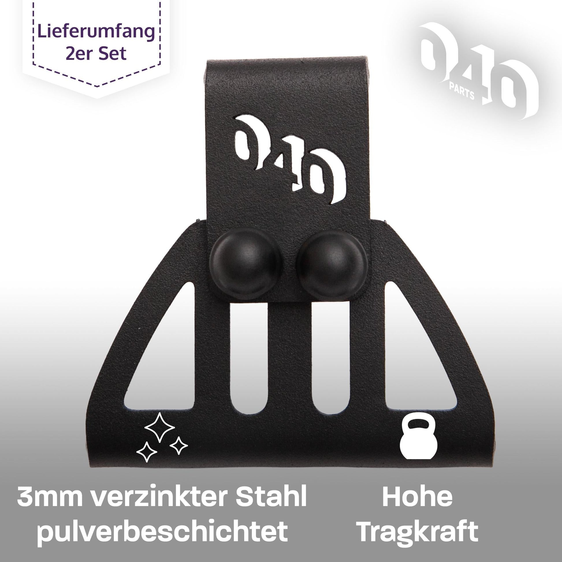 040 parts Dachträger Fuß für VW T7, T5, T6, T6.1 California sowie für Transporter und für Multivan mit C - Schiene