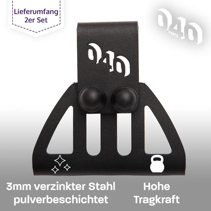 040 parts Dachträger Fuß für VW T7, T5, T6, T6.1 California sowie für Transporter und für Multivan mit C - Schiene