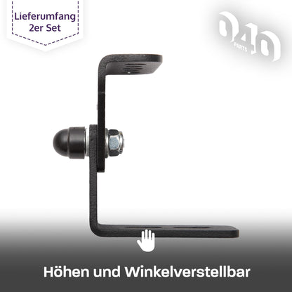 040 parts Dachträger Fuß für VW T7, T5, T6, T6.1 California sowie für Transporter und für Multivan mit C - Schiene