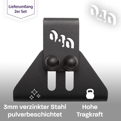 040 parts Dachträger Fuß für VW T7, T5, T6, T6.1 California sowie für Transporter und für Multivan mit C - Schiene - 040parts - 4260715845952