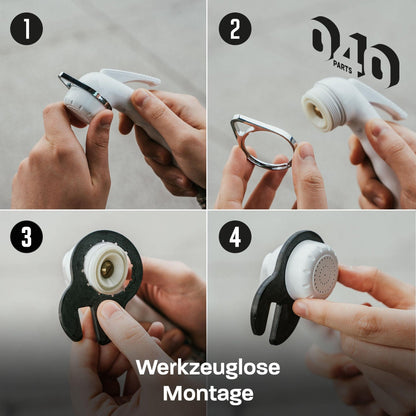 040 Parts Duschkopfhalter für VW T5 T6 T6.1 California für Handbrause RK Reich Charisma Duschhalterung - 040parts - 4260715841510