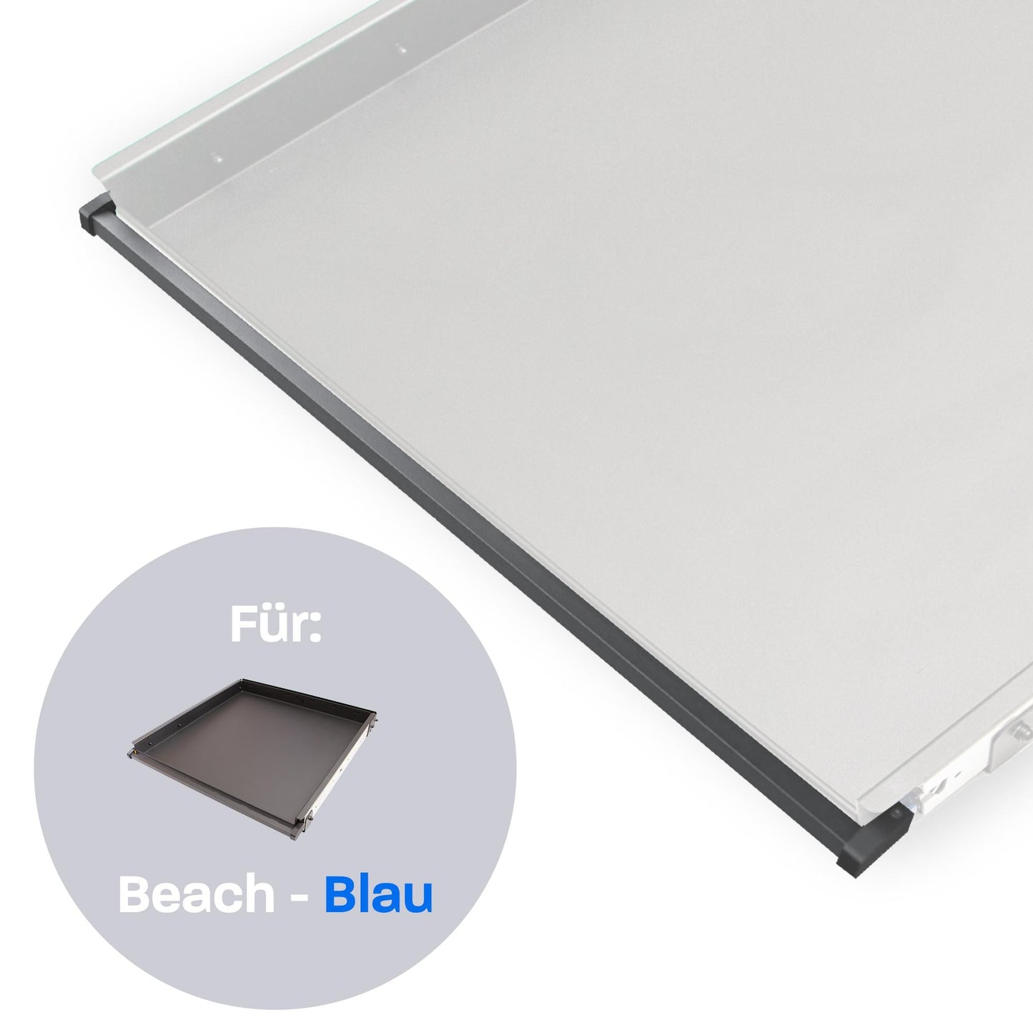 040 Parts Einhandverriegelung für Heckauszüge von 040 Parts Version für VW T5 T6 T6.1 Beach mit blauem Hebel - 040parts - 4260715847420