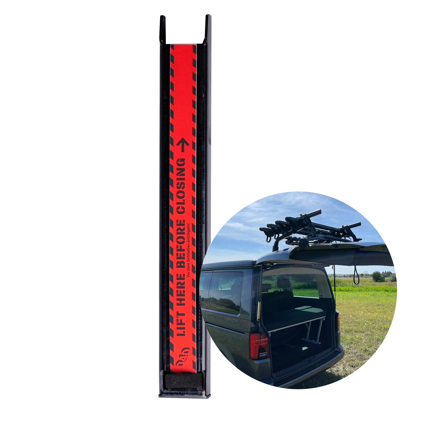 040 Parts Heckklappenaufsteller Stahl kompatibel für VW T5 California für VW T6 Cali für VW T6.1 California für Volkswagen Zubehör - 040parts - 4260715844122