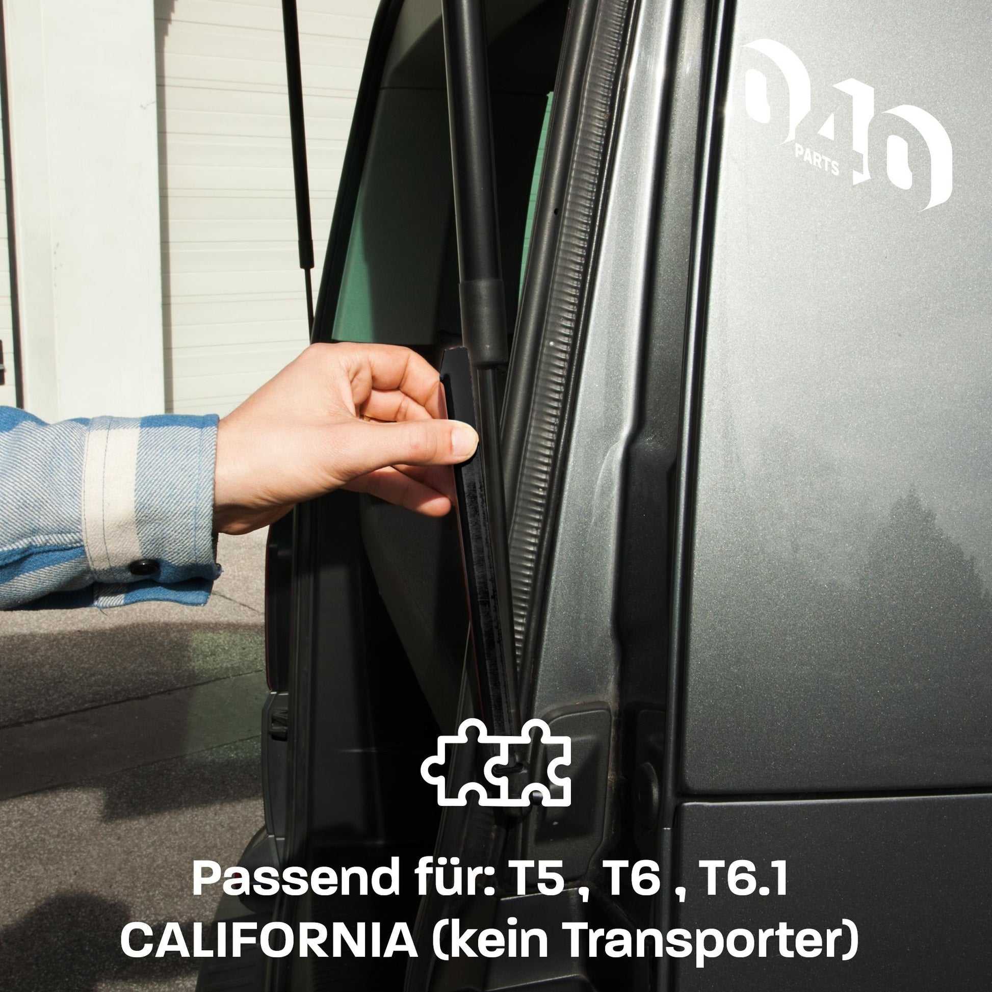 040 Parts Heckklappenaufsteller Stahl kompatibel für VW T5 California für VW T6 Cali für VW T6.1 California für Volkswagen Zubehör - 040parts - 4260715844122