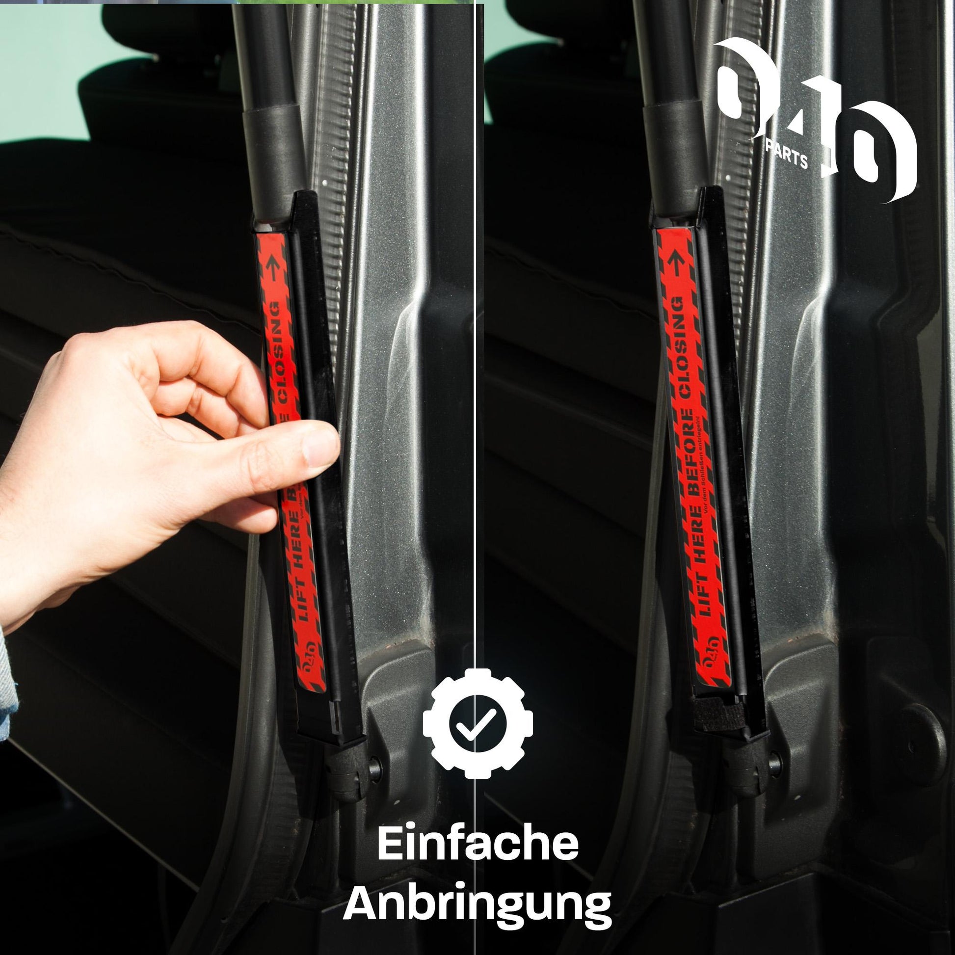 040 Parts Heckklappenaufsteller Stahl kompatibel für VW T5 California für VW T6 Cali für VW T6.1 California für Volkswagen Zubehör - 040parts - 4260715844122