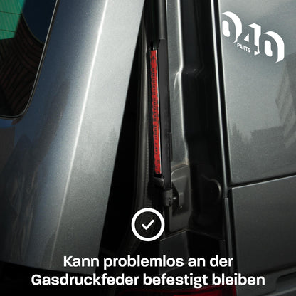 040 Parts Heckklappenaufsteller Stahl kompatibel für VW T5 California für VW T6 Cali für VW T6.1 California für Volkswagen Zubehör - 040parts - 4260715844122