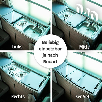 040 parts Herdeinlagen mitte für VW T5 T6 T6.1 California passgenau - 040parts - 4260715847321