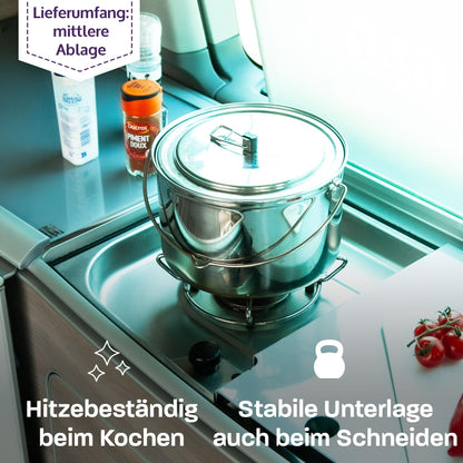 040 parts Herdeinlagen mitte für VW T5 T6 T6.1 California passgenau - 040parts - 4260715847321