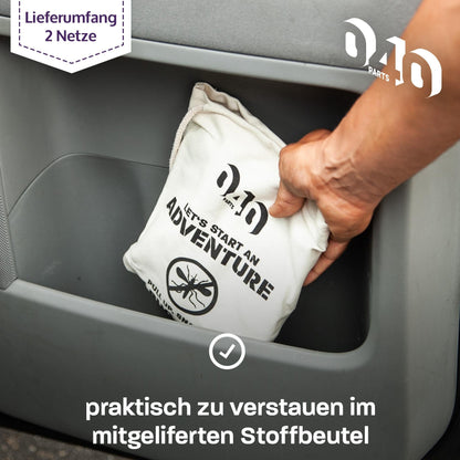 040 Parts Hochwertiges Moskitonetz kompatibel mit VW T5 T6 T6.1 California - Einfache Installation und zuverlässiger Schutz vor Moskitos - 040parts - 4260715844719