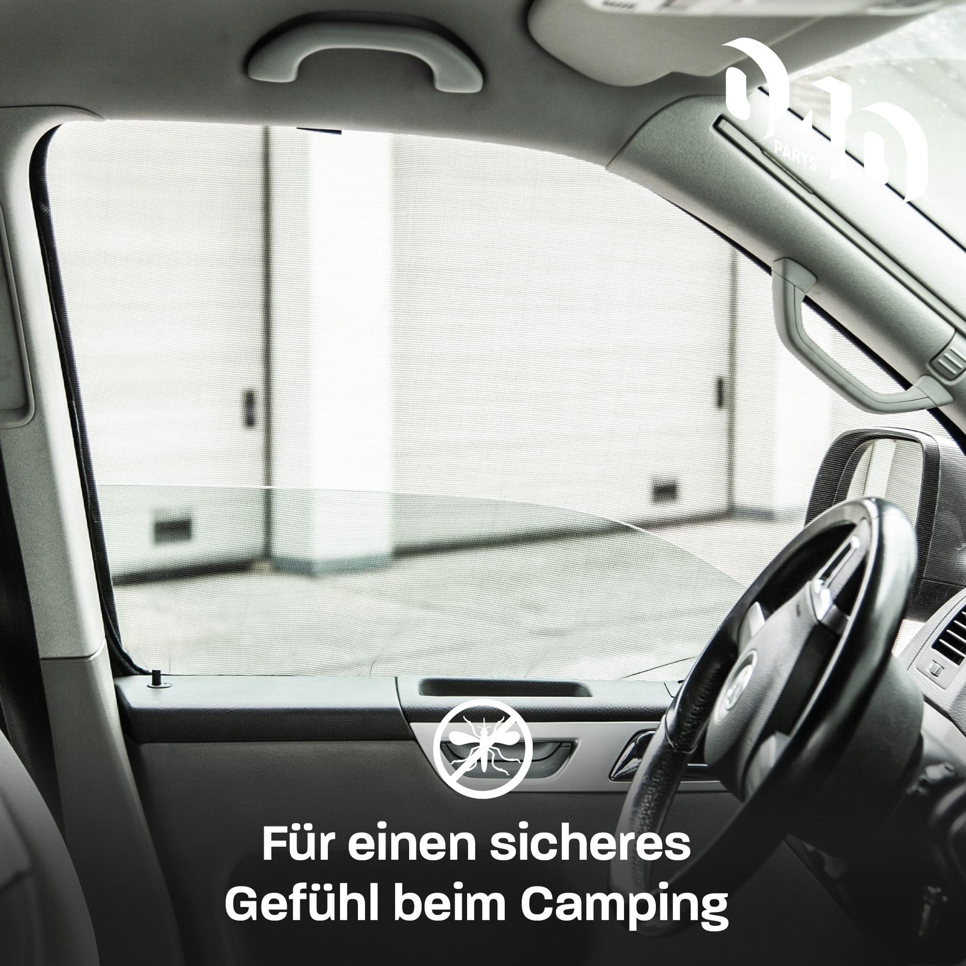 040 Parts Hochwertiges Moskitonetz kompatibel mit VW T5 T6 T6.1 California - Einfache Installation und zuverlässiger Schutz vor Moskitos - 040parts - 4260715844719