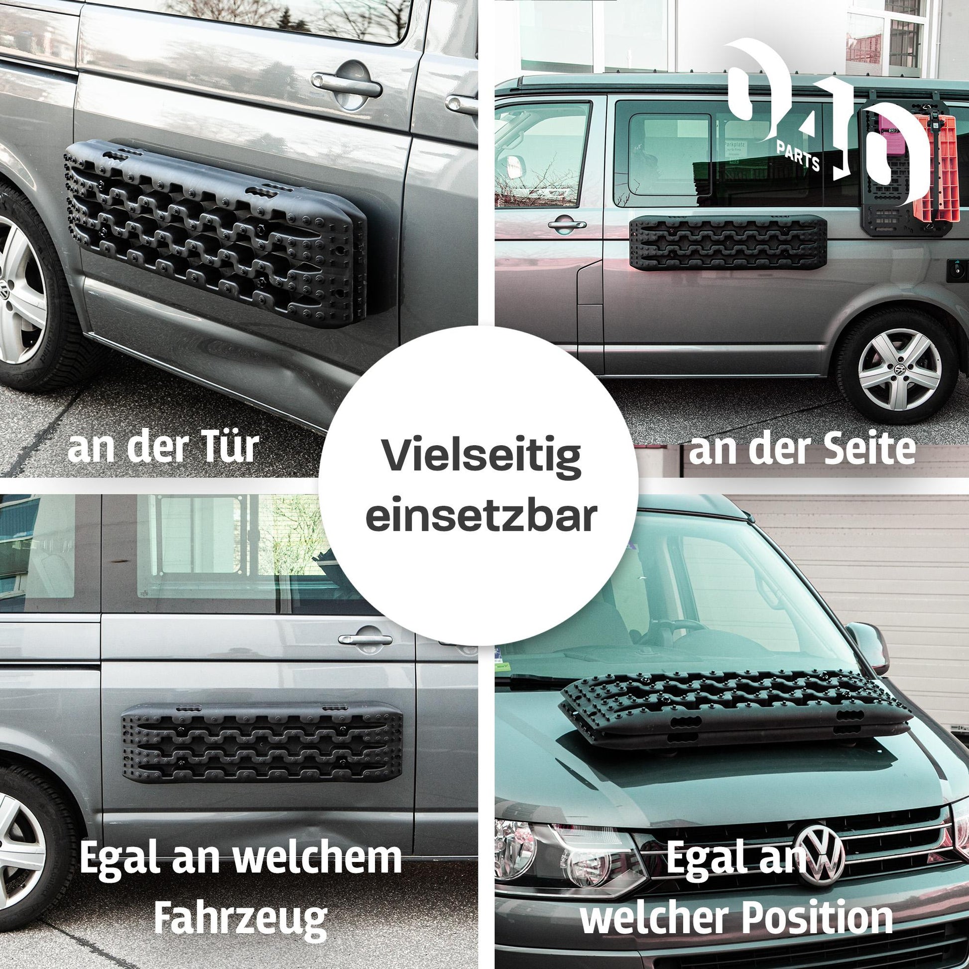 040 Parts Magnetische Halterung für Auffahrkeile und Sandbleche für Vans Camper Wohnmobile und Offroad Fahrzeuge - 040parts - 4260715847789