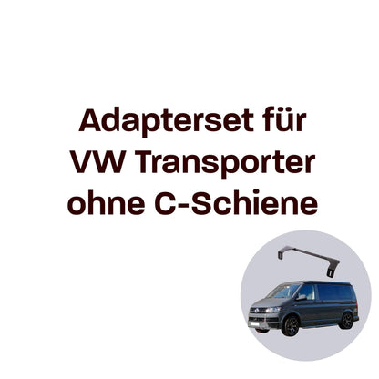 040 parts Molleboard Adapter für Transporter und Multivan VW T5 T6 T6.1 ohne C - Schiene am Dach Winkel Verbindungswinkel - 040parts - 4260715845600