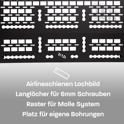 040 Parts Schiebetür Molle Board für VW T5 T6 T6.1 Mercedes Marco Polo Ford Tourneo Custom Nugget etc - 040parts - 4260715845747