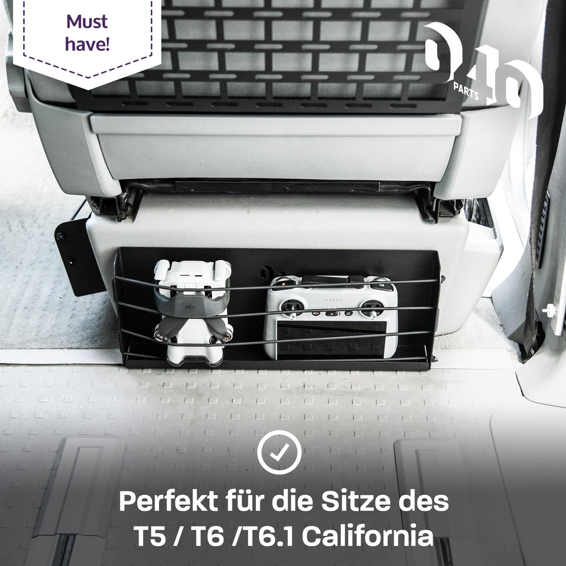 040 parts Staufach Schrank Regal für VW T7 T5 T6 T6.1 California 38 x 15 cm oder Van Camper Wohnmobil Caravan Küche - 040parts - 4260715845549