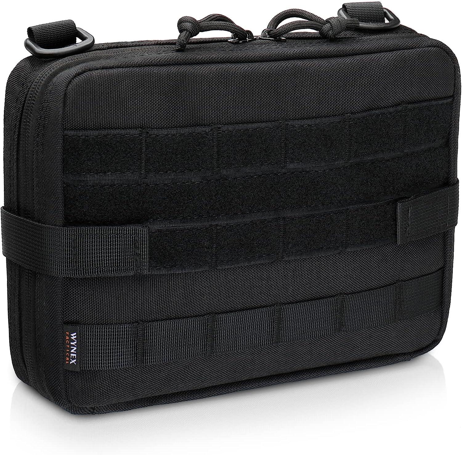 040 Parts Tactical Molle - Tasche, Universell für Outdoor & Reise, Kompatibel mit Molle - Board  Schwarz - 040parts - 4260715845129