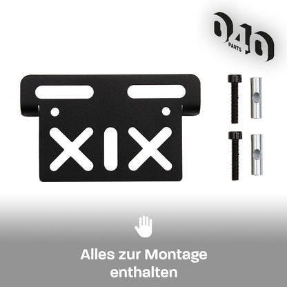 040 Parts Universelle Montageplatte für Reimo TopRail einzigartige Halteplatte Lochplatte für dein Zubehör