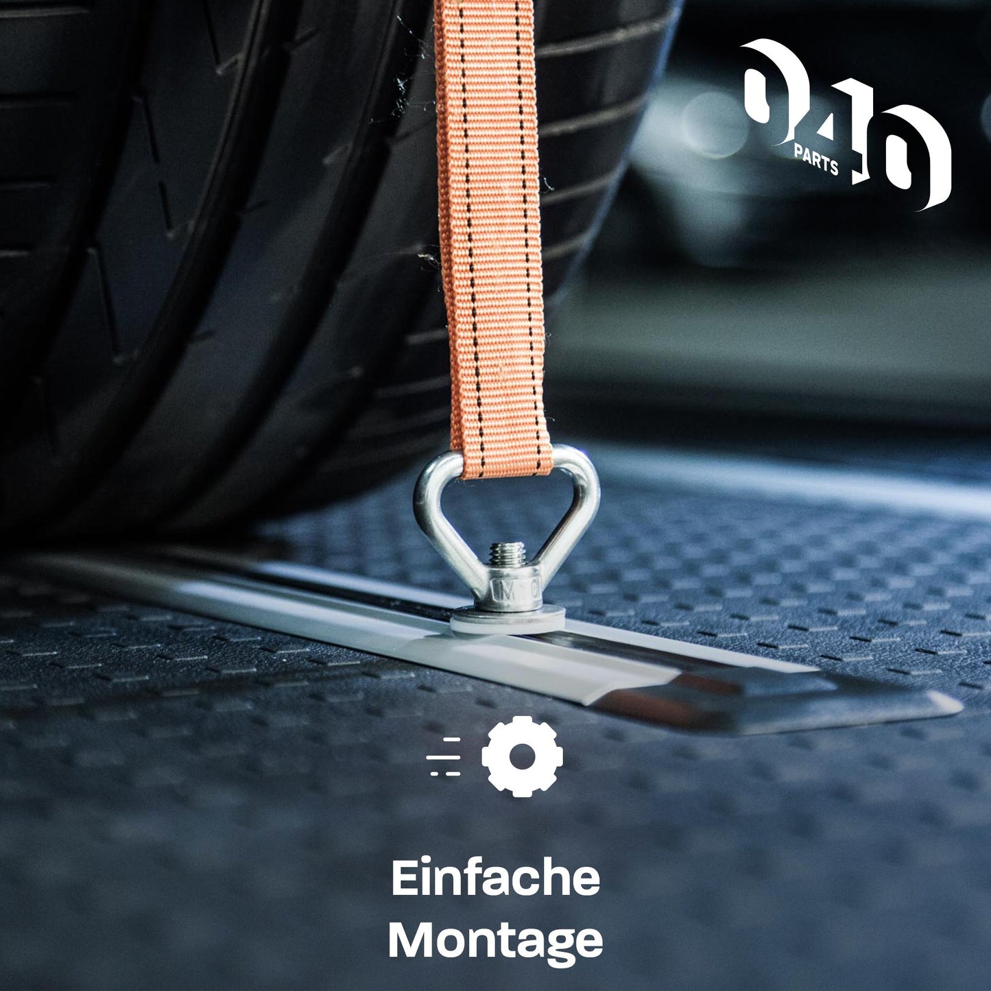 040Parts 4er Set Zurrösen Ladungssicherung VW T7,Multivan California, Ford Tourneo Custom uvm. - 040parts - 4260715848045