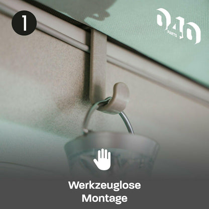 040Parts 5er Haken Set passend für VW T5 T6 T6.1 California Beach Bulli Camper - 040parts - 4260715840865