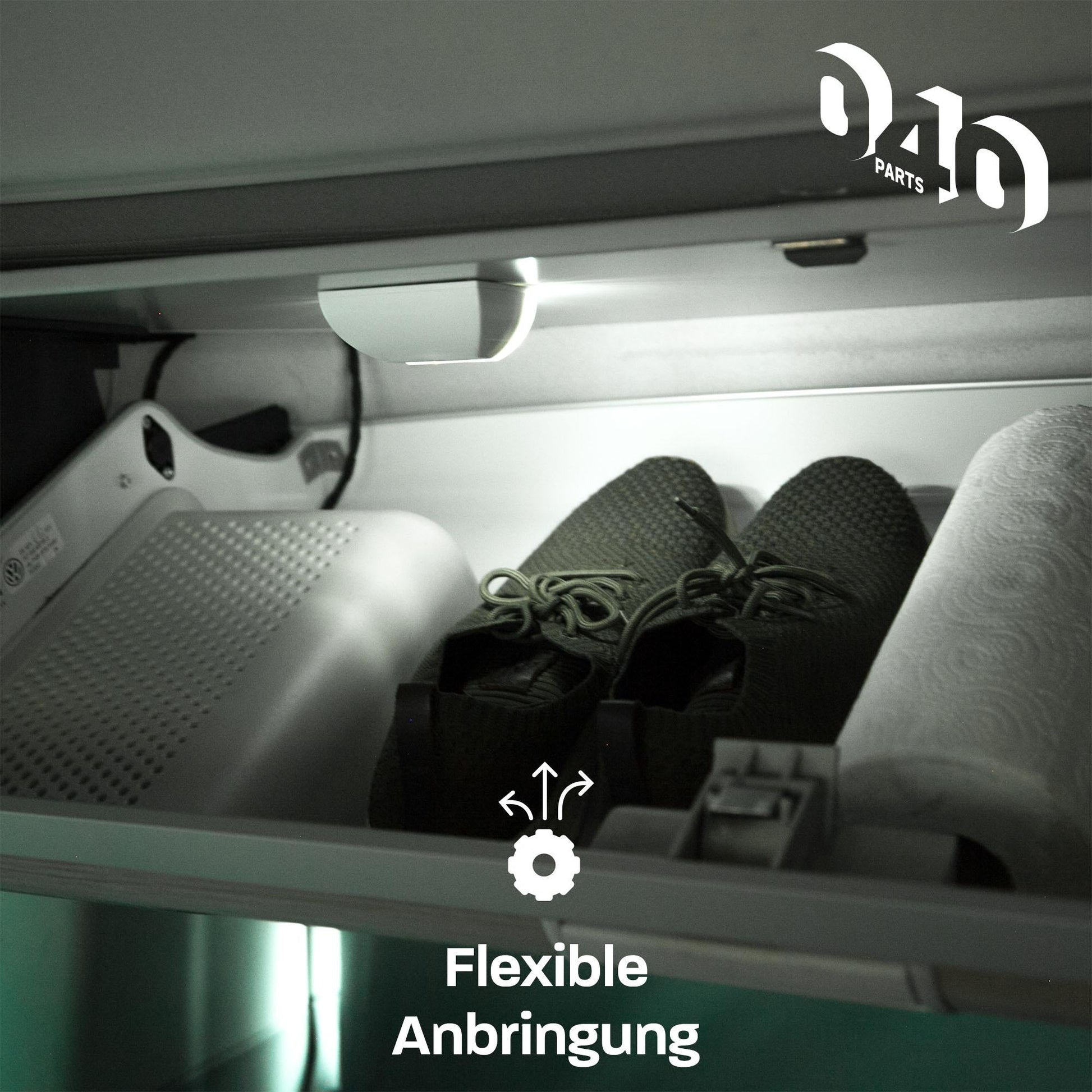 040Parts automatisches LED Kühlschranklicht/Kühlbox kompatibel mit Wohnwagen, Wohnmobile, Caravans, Van, Kühltruhe, Mini Kühlschrank - 040parts - 4260715840209