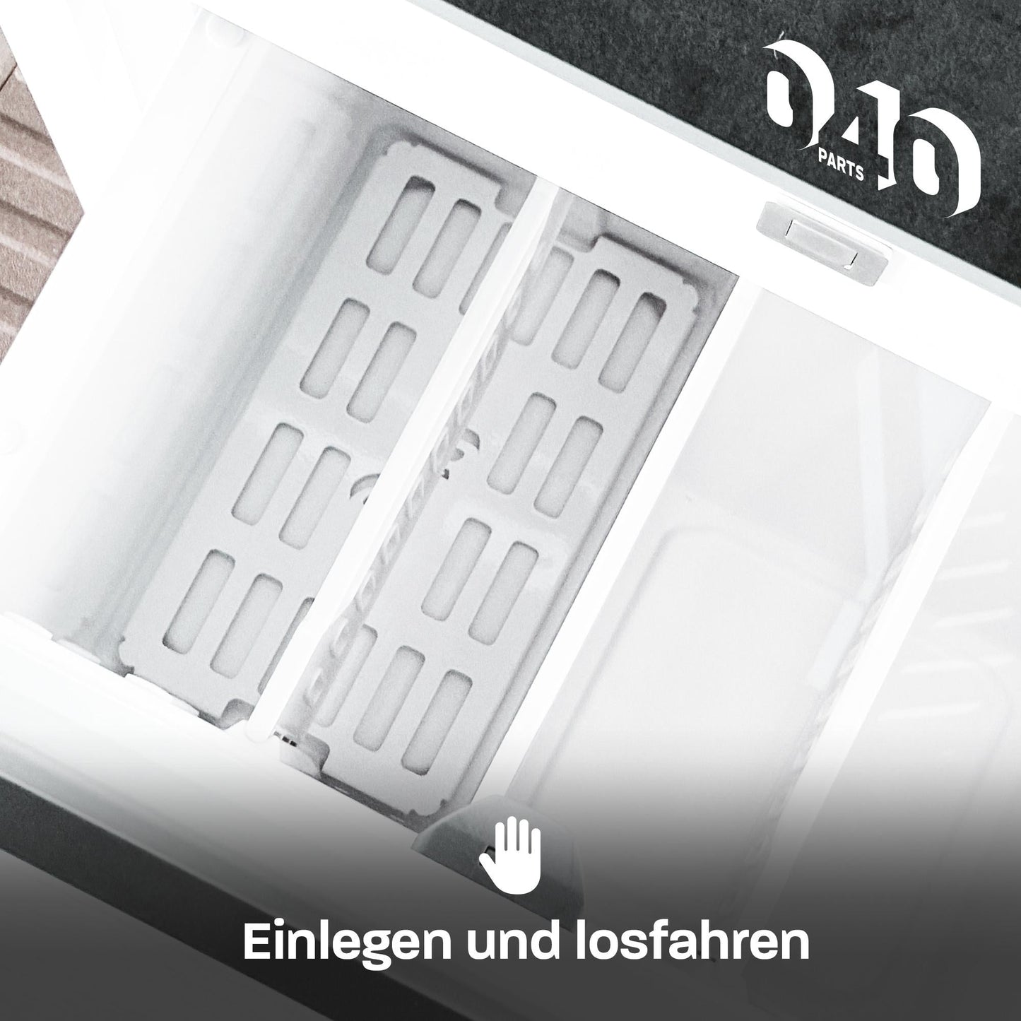 040parts Einlegeboden groß für Ford Nugget ab Bj. 24 verhindert Schwitzwasser Kühltruheneinlage - 040parts - 4260715847512