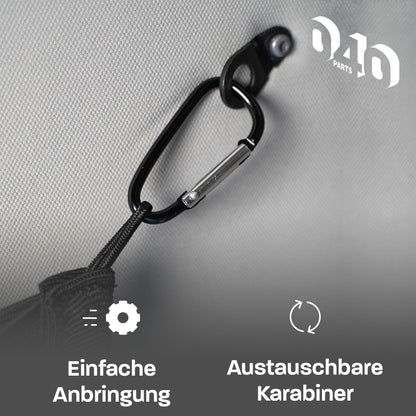 040Parts Gepäck - Netz Kombi - Aufbewahrungs - Netz für Aufstelldach und Innenraum kompatibel mit VW T5 T6 T6.1 T7 California - 040parts - 4260715844726