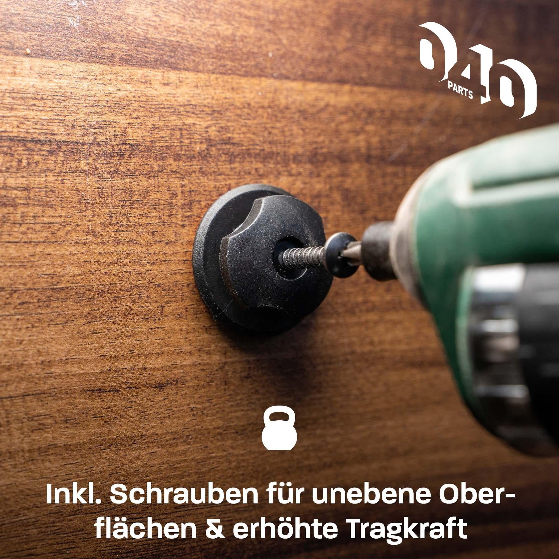 040Parts Gepäcknetz Aufbewahrungsnetz Halterung VW T5 T6 Multivan California Beach Caravelle Kunststoffhalter Klebehalterung - Ersatzteil: Halterung - 040parts - 4260715841121