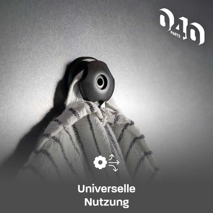 040Parts Gepäcknetz Aufbewahrungsnetz Halterung VW T5 T6 Multivan California Beach Caravelle Kunststoffhalter Klebehalterung - Ersatzteil: Halterung - 040parts - 4260715841121