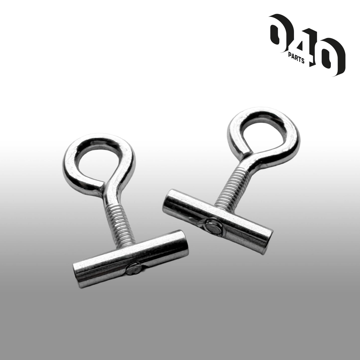 040parts Kederstopper Set 8mm mit Oesenschraube 20mm Breite M5 Gewinde Kederstein für Markisen Wohnmobil Caravan Van - 040parts - 4260715847864