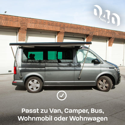 040Parts Markisenhalter Saugnapf für Thule Fiamma Dometic Markiesen kompatibel mit VW T7 T6.1 T6 T5 - 2er Set - 040parts - 4260715844252