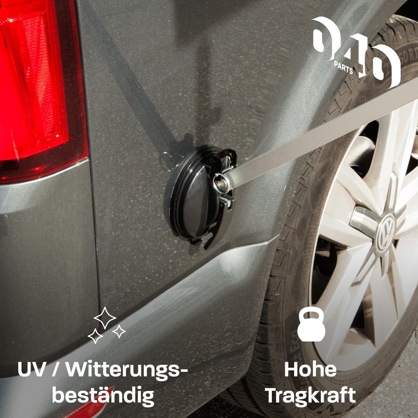 040Parts Markisenhalter Saugnapf für Thule Fiamma Dometic Markiesen kompatibel mit VW T7 T6.1 T6 T5 - 2er Set - 040parts - 4260715844252