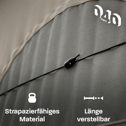 040Parts Zeltgummi für Camper und Vans mit langem Radstand und Aufstelldach sowie lange Dachzelte Faltdach Hochdach Spanngummi Falthilfe Zel - 040parts - 4260715846010