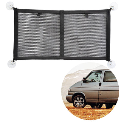 040Parts Aufbewahrungs-Netz für große Fenster von VW T5 T6 Bulli, Multivan