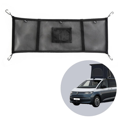 040Parts Gepäck-Netz Kombi-Aufbewahrungs-Netz für Aufstelldach und Innenraum kompatibel mit VW T7 Neuer California